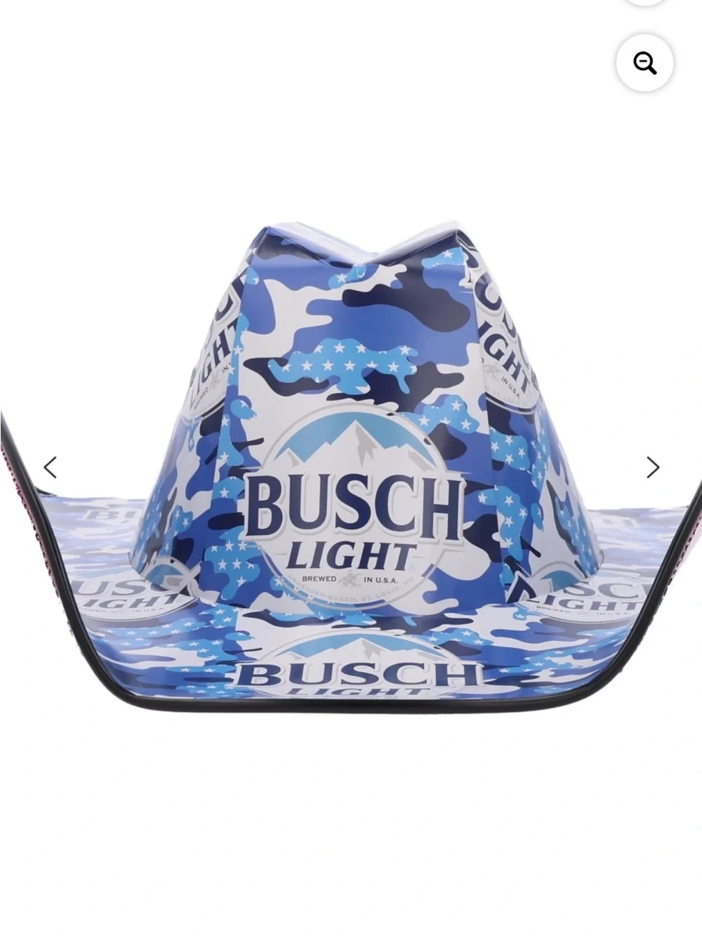 Busch Light cowboy hat. Adult size NWT